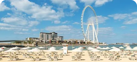 Sheraton Jumeirah Beach Resort пляж Дубай ОАЭ