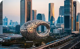 Музей будущего Дубай Museum of the Future MOTF