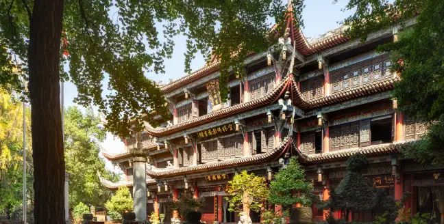 монастырь в китае