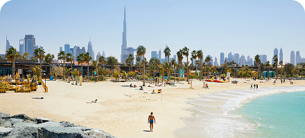 пляж Ла Мер дубай